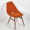Vintage Stuhl in Orange, 1960 3