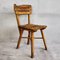 Small Vintage Wooden Chair, 1950 1
