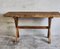Antique Rustic Wood Table, 1900 6