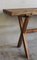 Antique Rustic Wood Table, 1900, Image 5