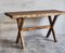 Antique Rustic Wood Table, 1900 8