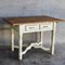 Antiker Weißer Holztisch, Frankreich, 1900er 2