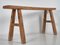 Vintage Wood Bench, 1950s, Image 4