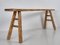 Banc Style Vintage en Bois Naturel, 1950s 4