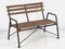 Banc de Jardin Ancien en Bois, 1920s 3