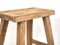 Vintage Stool in Natural Wood, 1960s 10