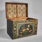 Chinese Opera Chest with Ruby Green Drawings, 1900s 2