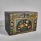 Chinese Opera Chest with Ruby Green Drawings, 1900s 1