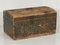 Small Antique Green Trunk, 1910s 3