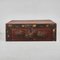 Antique Chinese Chest with Floral Illustrations, 1900s, Image 2