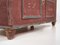 Antique Red Colored Wood Trunk, 1848 6