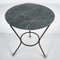 Antique Round Marble Side Table, 1920s 4