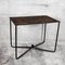 Rechteckiger Vintage Outdoor Tisch aus Metall, Frankreich, 1950er 4