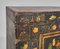 Antique Chinese Trunk Illustrated with Lotus Flowers, 1900s 6