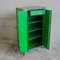 Armoire Vintage en Métal Vert de Mechanic Shop, 1950s 2