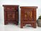 Tables de Chevet Antiques, 1870s, Set de 2 1