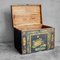 Antique Chinese Opera Chest with Floral Illustrations, 1890s, Image 3