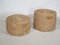 Mid-Century Wicker Nesting Stools, 1970s, Set of 2, Image 3