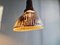 Lámparas colgantes industriales de vidrio de mercurio, Francia, años 30. Juego de 3, Imagen 16