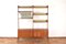 Ergo 2 Modules Teak Wall Unit by John Texmon & Einar Blindheim for Blindheim Mobelfabrikk, 1960s, Set of 2 1