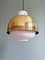 Pendant Lamp in Opaline and Brasss from Glasshütte Limburg, 1970s, Image 5