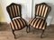 19th Century Black Side Chairs, Set of 2 1