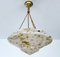 Art Deco Pendant Light in Glass, 1930s 3