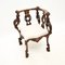Carved Walnut Corner Chair, 1790s, Image 4