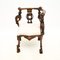 Carved Walnut Corner Chair, 1790s 5