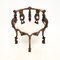Carved Walnut Corner Chair, 1790s, Image 2