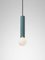 Lampe à Suspension Ila Maxi Bleu Canard par Plato Design 1