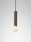 Lampe à Suspension Ila Maxi Marron par Plato Design 1