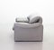 Set of Grey Leather Maralunga Lounge Chairs by Vico Magistretti for Cassina, 1970s 8