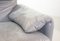 Set of Grey Leather Maralunga Lounge Chairs by Vico Magistretti for Cassina, 1970s 14