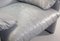 Set of Grey Leather Maralunga Lounge Chairs by Vico Magistretti for Cassina, 1970s 13
