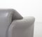 Set of Grey Leather Maralunga Lounge Chairs by Vico Magistretti for Cassina, 1970s 15