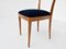 Chairs in Lemon Wood and Blue Velvet by Guglielmo Ulrich, Italy, 1938, Set of 8 9