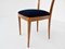 Chairs in Lemon Wood and Blue Velvet by Guglielmo Ulrich, Italy, 1938, Set of 8, Image 9