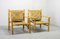 Sisal Rope & Beech Armchairs in the style of Charlotte Perriand, 1960s, Set of 2 2