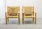 Sisal Rope & Beech Armchairs in the style of Charlotte Perriand, 1960s, Set of 2 4