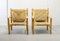 Sisal Rope & Beech Armchairs in the style of Charlotte Perriand, 1960s, Set of 2, Image 4