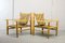 Sisal Rope & Beech Armchairs in the style of Charlotte Perriand, 1960s, Set of 2 1