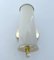 Art Deco Sconce in Glass and Brass 3