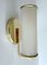 Art Deco Sconce in Glass and Brass 7