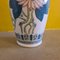 Large Chinese Porcelain Vase with Floral Decor, Late 20th Century 4