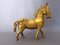 Estatua de caballo, 1960, madera dorada, Imagen 1