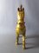 Estatua de caballo, 1960, madera dorada, Imagen 3
