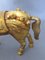 Estatua de caballo, 1960, madera dorada, Imagen 6