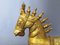 Estatua de caballo, 1960, madera dorada, Imagen 8