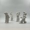 La Linea Series of Ceramic Figurines by Osvaldo Cavandoli, 1960s, Set of 4 2